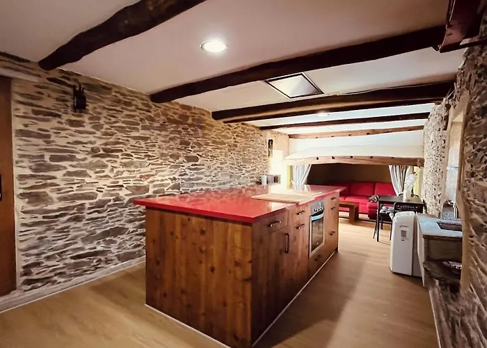 別荘 Entre Santiago Compostela Y La Coruna