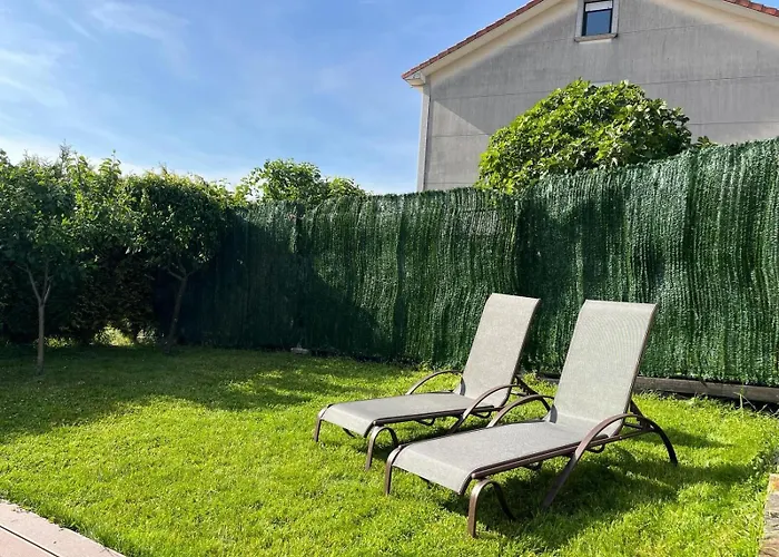 別荘 Entre Santiago Compostela Y La Coruna *